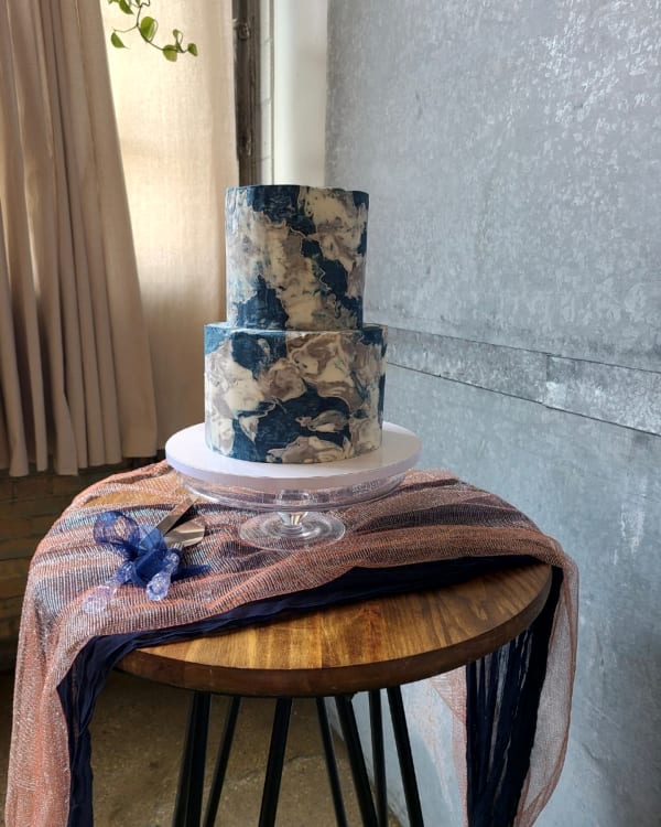 Ogden wedding cakes by Sweet E's Bakery — custom design
