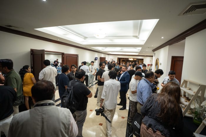 Asistentes en un seminario de trading de Trading-Latam