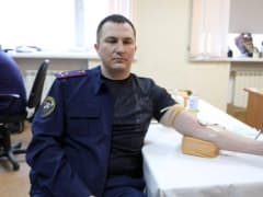 Сотрудники регионального следственного управления стали донорам крови