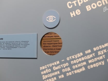 В Белгороде к трёхлетию начала СВО открылась выставка «Такое небо»
