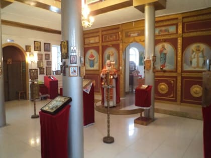 Божественная Литургия и крестный ход на Светлой седмице в ИК-4 города Алексеевка