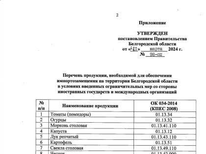 В Белгородской области станет больше импортозамещаемой продукции