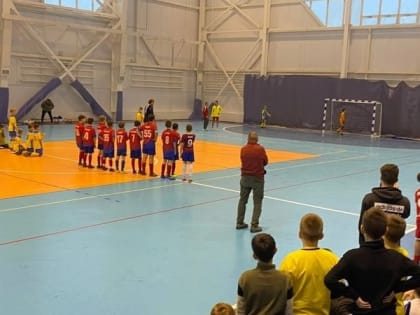 Новооскольские спортсмены поучаствовали в первенстве по мини-футболу среди юношей 2011 года рождения