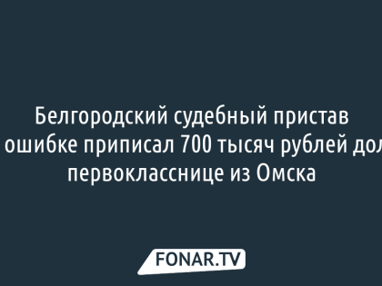 Ошибки в системе ФССП: как восьмилетняя девочка стала жертвой долгов