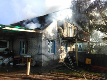 В Белгородской области при пожаре погиб ребёнок