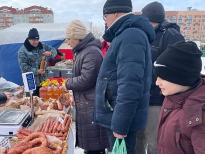 Сельскохозяйственная ярмарка прошла сегодня в Старом Осколе