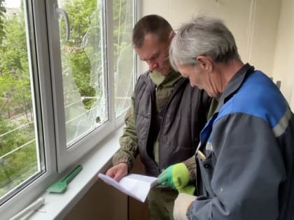 В&nbsp;Белгороде ни&nbsp;на&nbsp;день не&nbsp;прекращают ремонт повреждённых домов