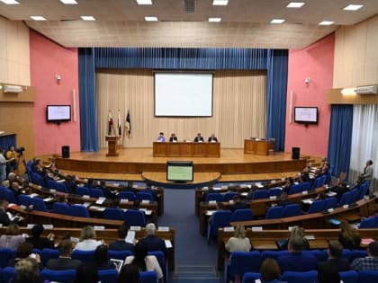 В областном центре проходит первое заседание Белгородского городского Совета седьмого созыва