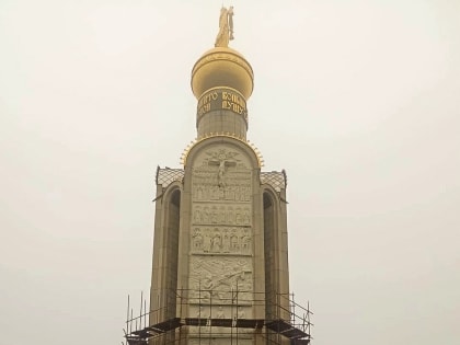На Прохоровском поле ведутся работы по ремонту и восстановлению Памятника Победы - Звонница.
