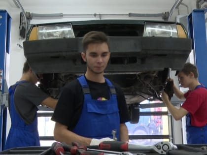 Студенты Шебекинского техникума промышленности и транспорта проходят практику на базе Белгородского политехнического колледжа