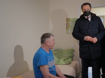 Вячеслав Гладков совершил рабочую поездку в социально-реабилитационный центр «Милосердие и забота»