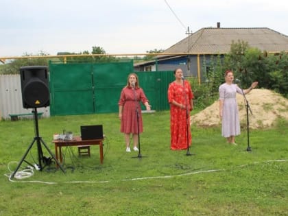 Концертная программа «Мой сосед - друг и брат» прошла в селе Чибисовка губкинской территории