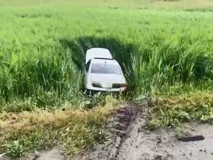 Две машины столкнулись на встречной полосе старооскольской объездной