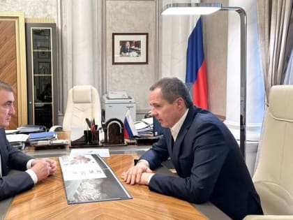 Губернатор Гладков встретился с помощником президента Путина