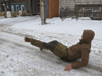 Как избежать травм во время гололёда