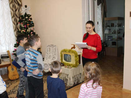 Квест-путешествие «К истокам старины» для воспитанников Центра социальной помощи семье и детям «Семья»