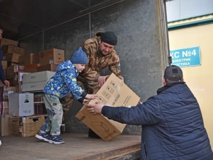 Губкинцы помогают бойцам спецоперации