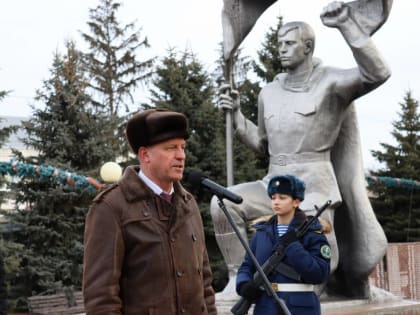 В Волоконовском районе прошли торжественные мероприятия в честь 80-летия со дня освобождения