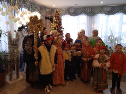 Фольклорные посиделки «Рождество и святки празднует народ»