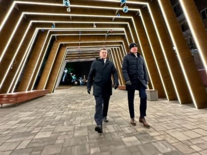 Вячеслав Гладков обсудил с Валентином Демидовым план по благоустройству Белгорода