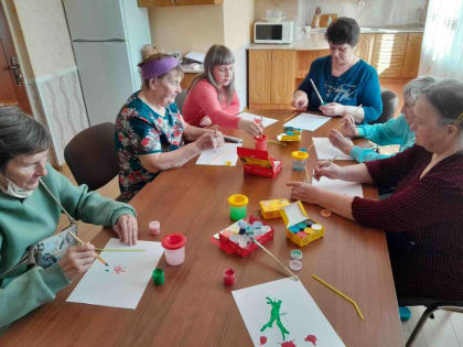 Рисуем воздухом цветы