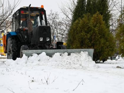 В Белгороде ожидается снегопад
