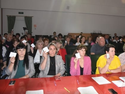 Валуйские единороссы из Белгородской области выдвинули кандидатов в Совет депутатов по округам