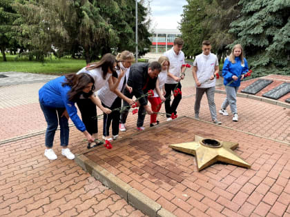 Молодогвардейцы Белгородского регионального штаба провели встречу с активистами Прохоровского местного отделения