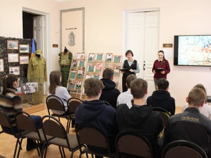 Исторический экскурс «Освобождение: Огненная дуга» провели сотрудники музея