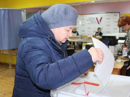 Более 70 % избирателей проголосовали в первый день выборов президента в Губкинском округе