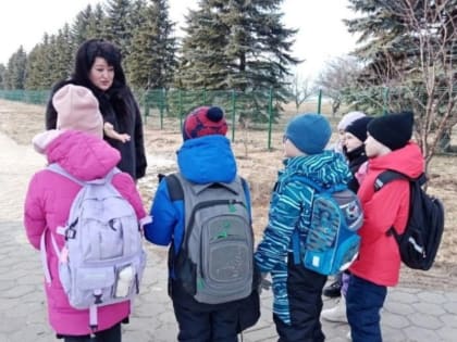 Акция «Зима прекрасна, когда безопасна!» прошла в селе Истобное губкинской территории