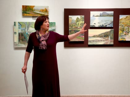 Открытие выставки «Натуральная живопись»