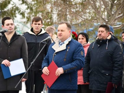Сегодня в Алексеевке состоялось торжественное  мероприятие «Души, опалённые Афганистаном», посвященное 34-ой  годовщине вывода Советских войск из республики Афганистан