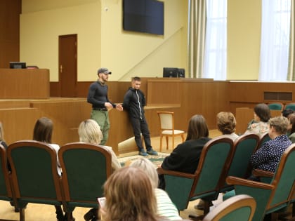 Состоялось занятие по оказанию первой медицинской помощи