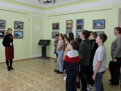 Учащихся средней школы № 4 пригласили в гости сотрудники Чернянского краеведческого музея