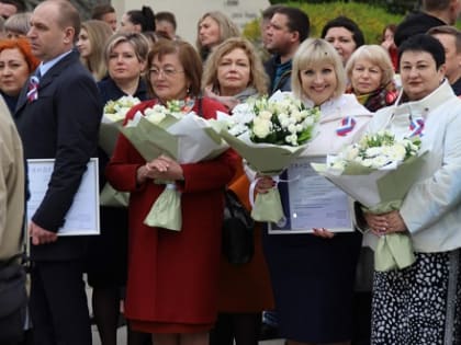 Областной центр общественного здоровья и медицинской профилактики был отмечен на Аллее трудовой славы