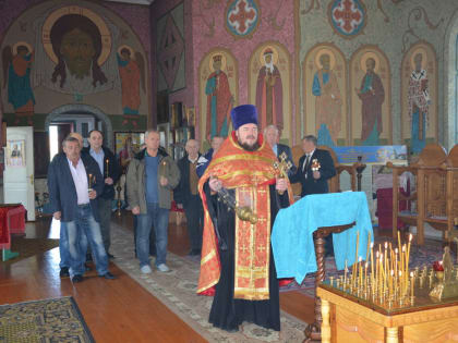 В Свято-Ильинском храме села Красное молитвенно почтили память погибших ликвидаторов аварии на Чернобыльской АЭС