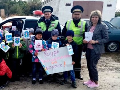 Белгородские дошкольники напомнили водителям о необходимости соблюдать безопасный скоростной режим