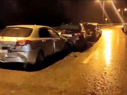Массовое ДТП произошло на объездной автодороге Старого Оскола