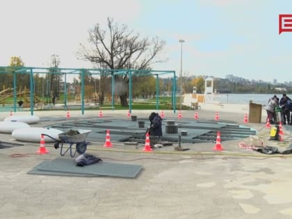 Белгородские фонтаны готовят к зиме