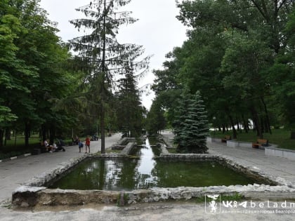 «Зелёный» фонтан в белгородском парке Памяти отремонтируют до 25 июля