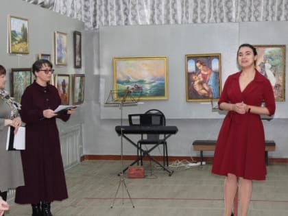 Выставка художников Николая Чуева и Надежды Овсянниковой открылась в Губкинском краеведческом музее