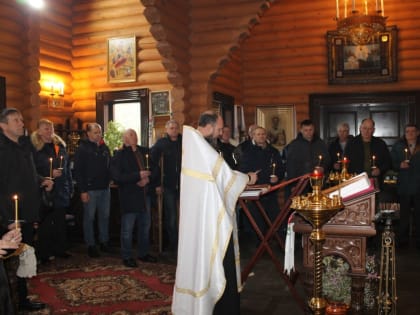 В день вывода советских войск из Афганистана воины-интернационалисты помолились в храме Спаса Нерукотворного поселка Волоконовка