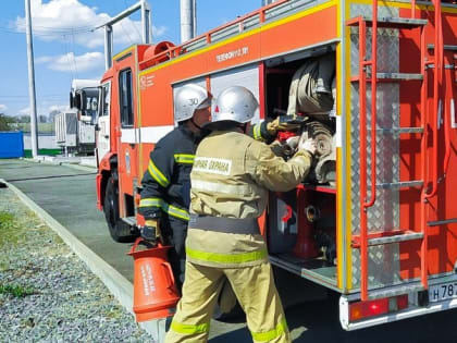 Энергетики отработали взаимодействие по ликвидации условного возгорания в Белгородской области