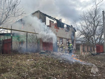 В Белгородской области пожар унёс жизни двух маленьких девочек