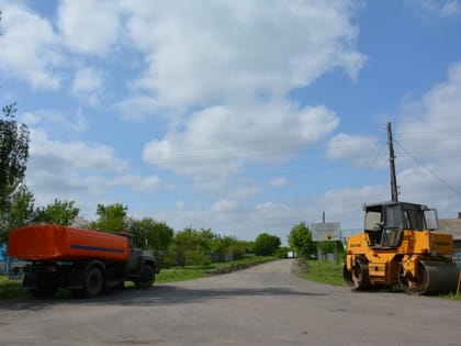 Партийный проект «Безопасные дороги» реализуется в двух сёлах Корочанского района