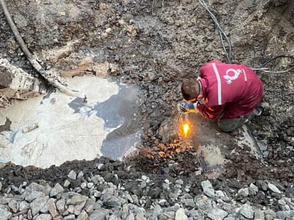 В Старом Осколе без холодной воды из-за порыва труб остались пять микрорайонов