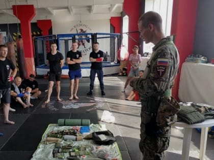 Российский Красный Крест организовал мастер-класс по тактической медицине для белгородцев