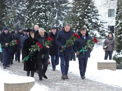 В Бессоновке Белгородского района почтили память дважды Героя Социалистического Труда Василия Яковлевича Горина