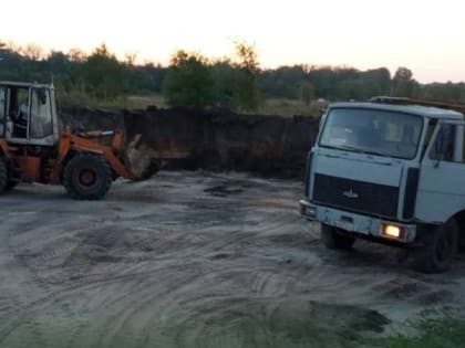 Экоохотнадзор Белгородской области пресёк незаконную добычу песка в Валуйском округе